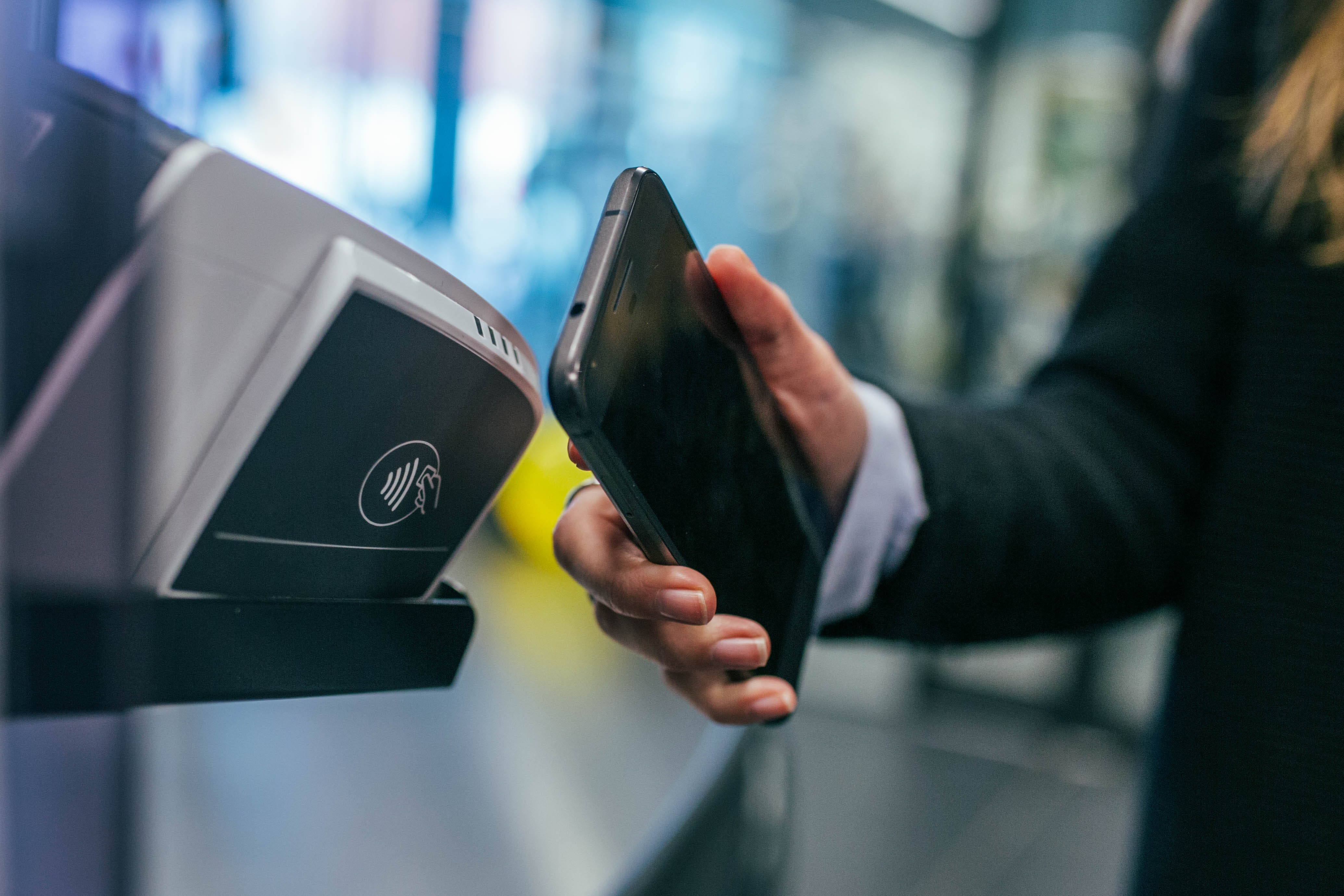 Pay with the smartphone